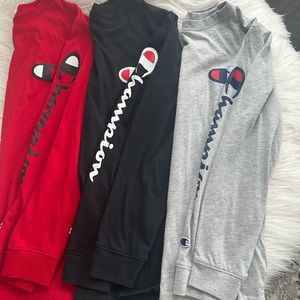 Set of 3 long sleeve t-shirts